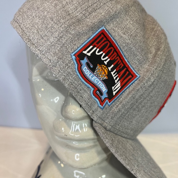 Chicago Bulls New Era Gray Hat 20% Wool Size 8 - Picture 2 of 8